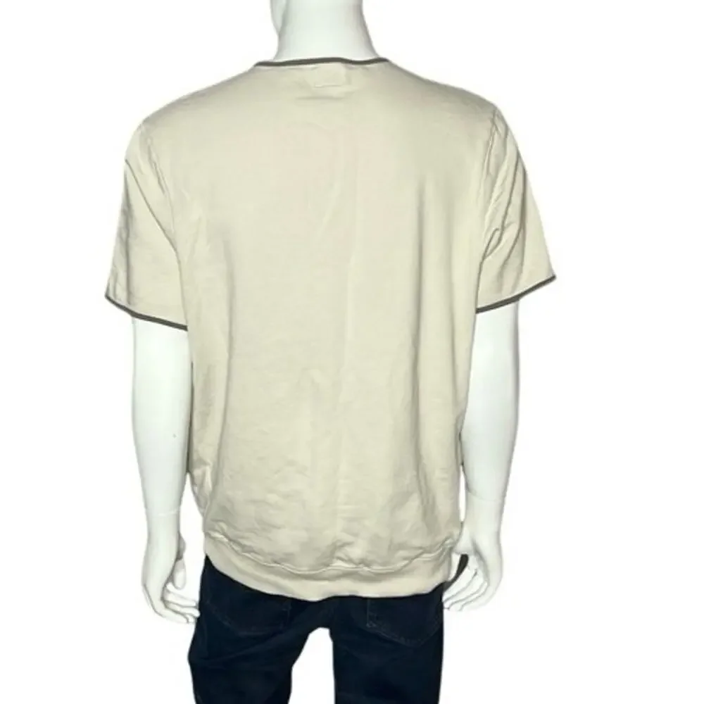 J.Crew Vintage Fleece Cotton‎ Sweatshirt Henley Size XLT